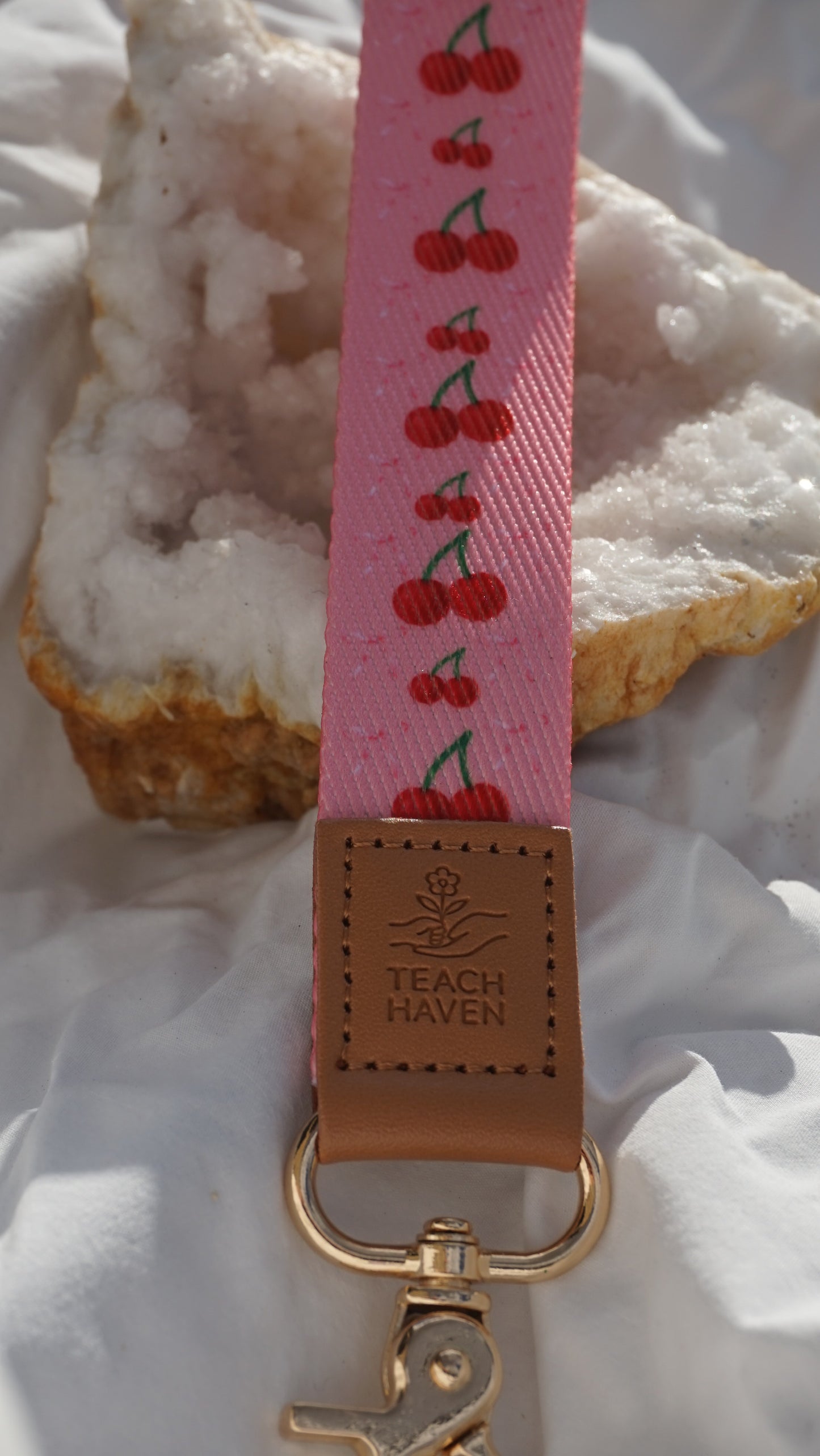 Cherry Wristlet