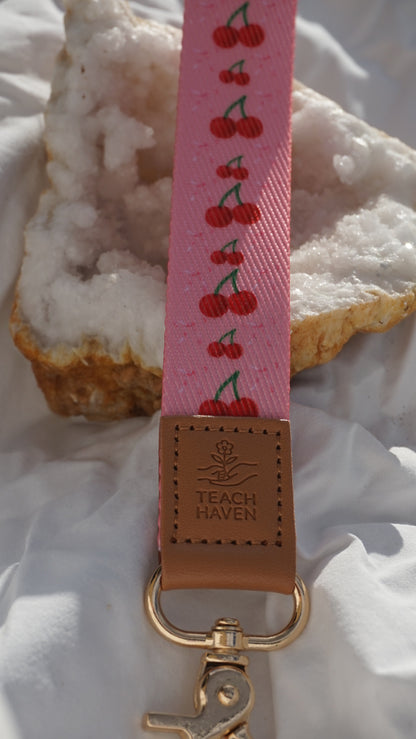 Cherry Wristlet