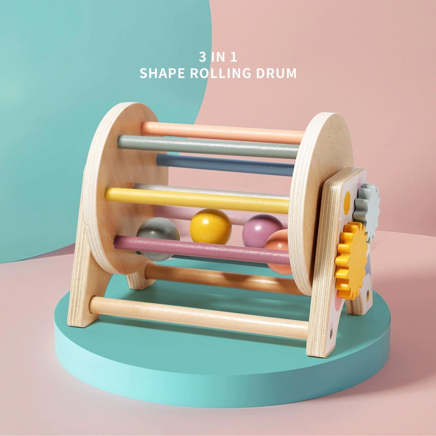 Wooden Musical Spinner