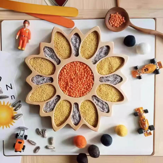 Sunflower Wooden Tray