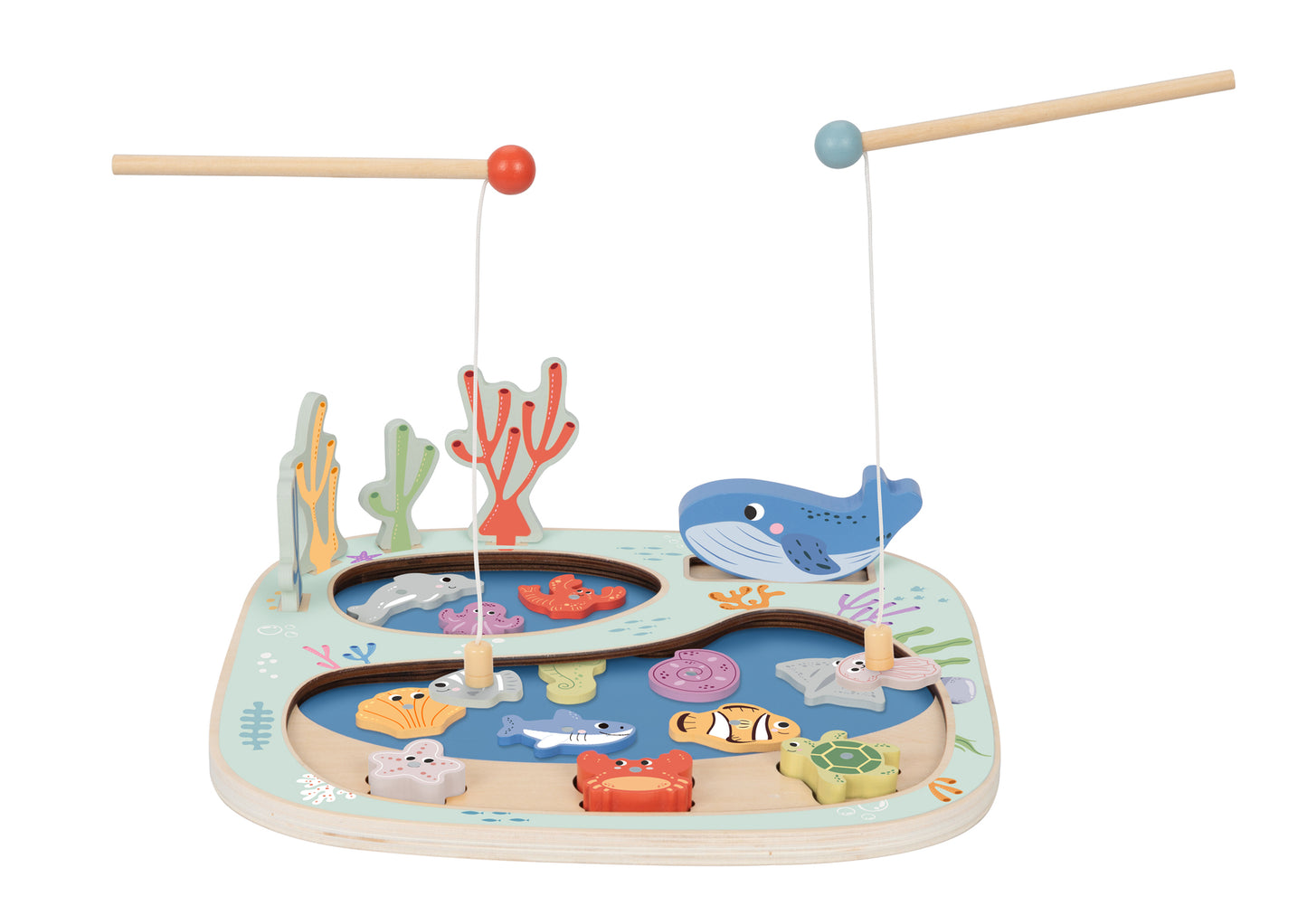 Rockpool Fishing and Balance Game