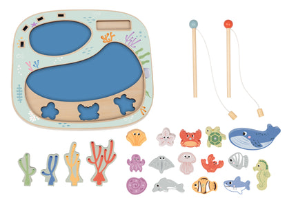 Rockpool Fishing and Balance Game