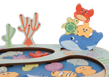 Rockpool Fishing and Balance Game