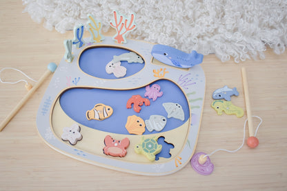 Rockpool Fishing and Balance Game
