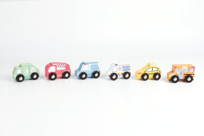 Wooden Transport Set