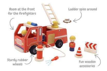 Wooden Fire Engine